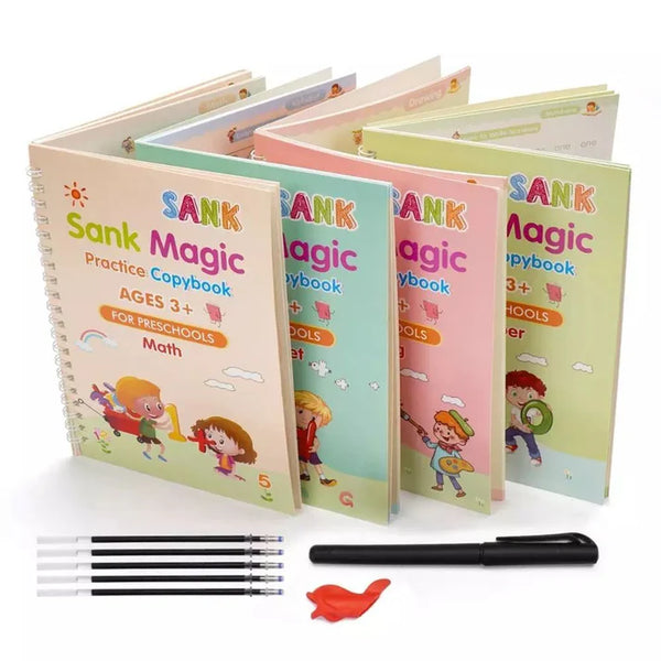 Magic Copybook Set to Improve Handwriting