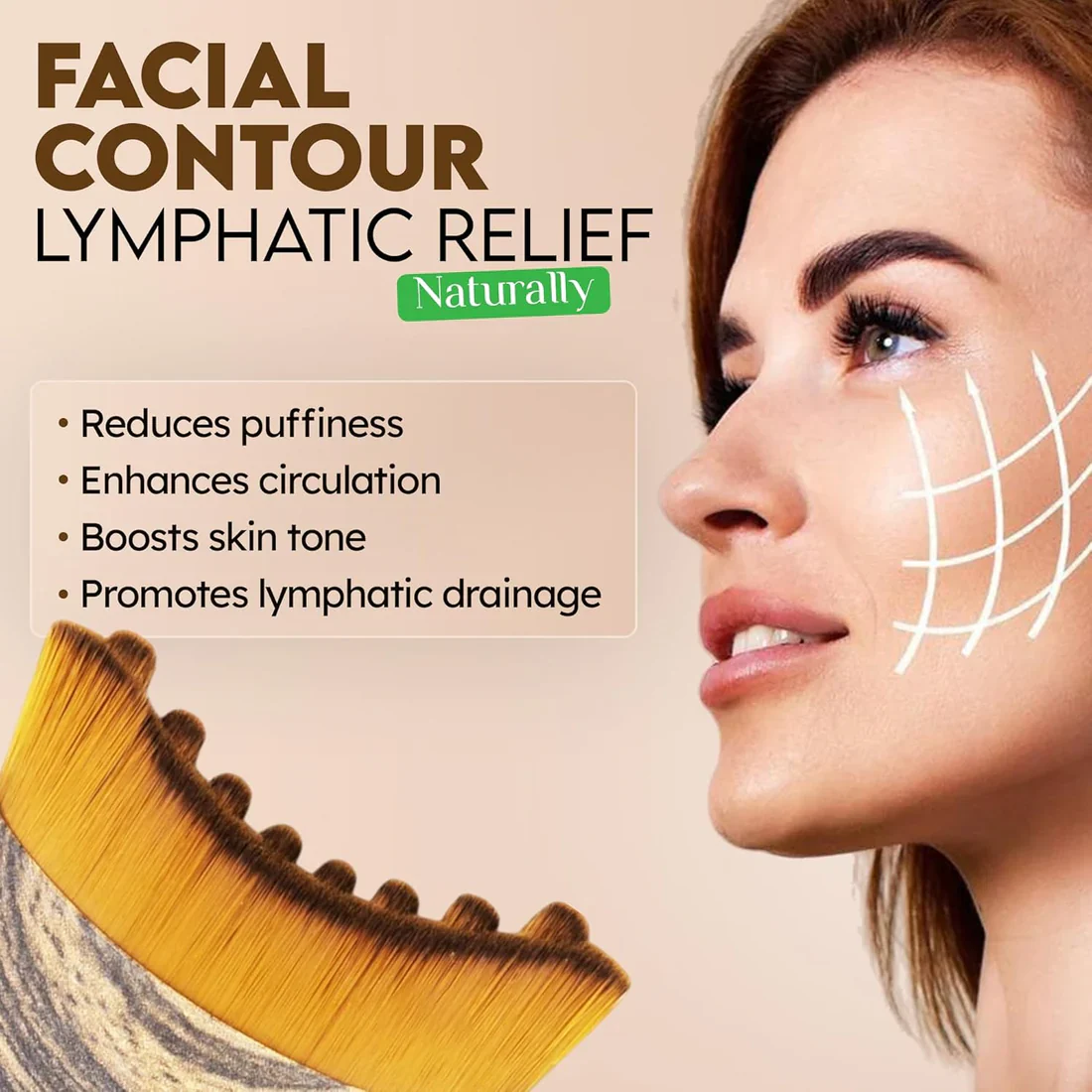Lymphatic Contour Brush | Reduce Puffiness - Image 4